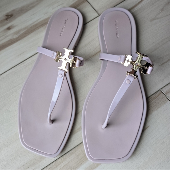 Tory Burch Women's Roxanne Jelly Sandals In Meadowsweet/Gold - Picture 6 of 15